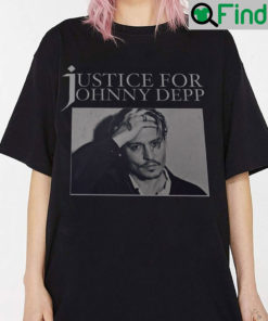 Justice For Johnny Depp T Shirt for Fan