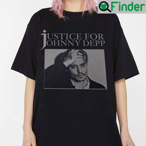 Justice For Johnny Depp T Shirt for Fan