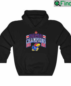 Kansas Jayhawks 2022 NCAA Mens Basketball National Champions Big Tall Hoodie