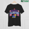 Kansas Jayhawks 2022 NCAA Mens Basketball National Champions Big Tall T Shirt