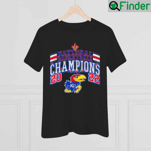 Kansas Jayhawks 2022 NCAA Mens Basketball National Champions Big Tall T Shirt