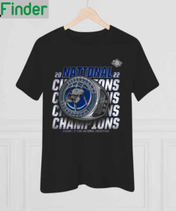 Kansas Jayhawks 2022 NCAA Mens Basketball National Champions Half Court T Shirt 1