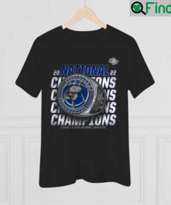 Kansas Jayhawks 2022 NCAA Mens Basketball National Champions Half Court T Shirt