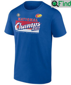 Kansas Jayhawks 2022 NCAA National Champions Double Sided Shirt