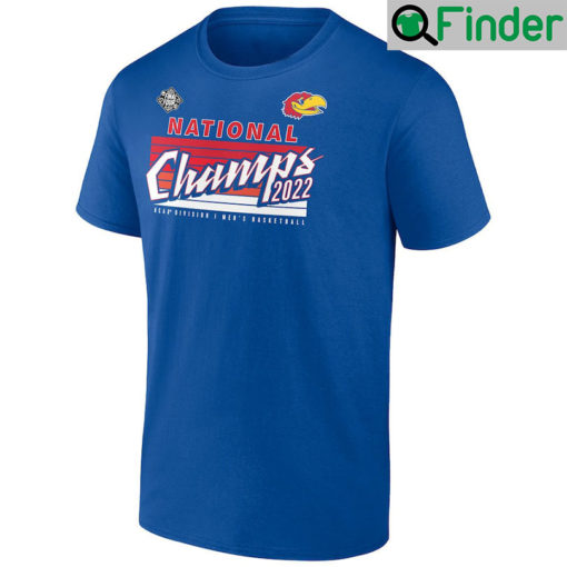 Kansas Jayhawks 2022 NCAA National Champions Double Sided Shirt