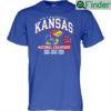 Kansas Jayhawks 6 Time NCAA National Champions Shirt