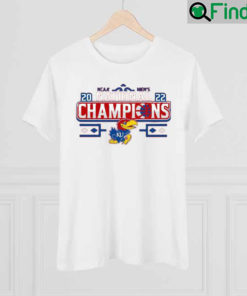 Kansas Jayhawks Blue 84 2022 NCAA Mens Basketball National Champions Bracket T Shirt