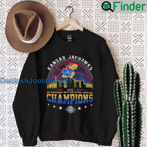 Kansas Jayhawks Champions National Championship Sweatshirt