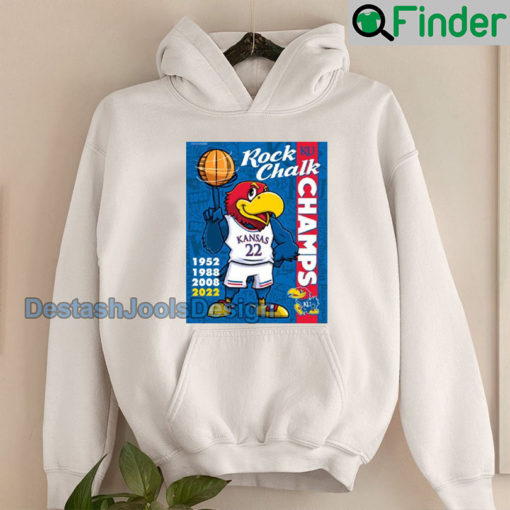 Kansas Jayhawks Champions NationalNCAA 2022 Hoodie