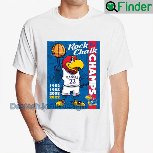 Kansas Jayhawks Champions NationalNCAA 2022 Shirt