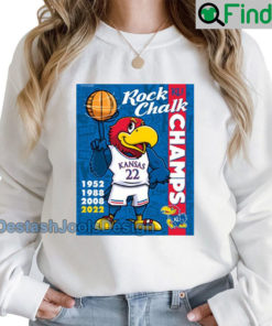 Kansas Jayhawks Champions NationalNCAA 2022 Sweatshirt