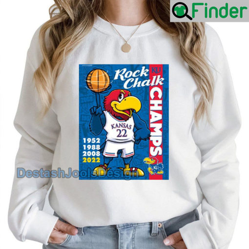 Kansas Jayhawks Champions NationalNCAA 2022 Sweatshirt