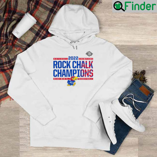 Kansas Jayhawks Fanatics Branded 2022 NCAA Mens Basketball National Champions Bounce Hoodie