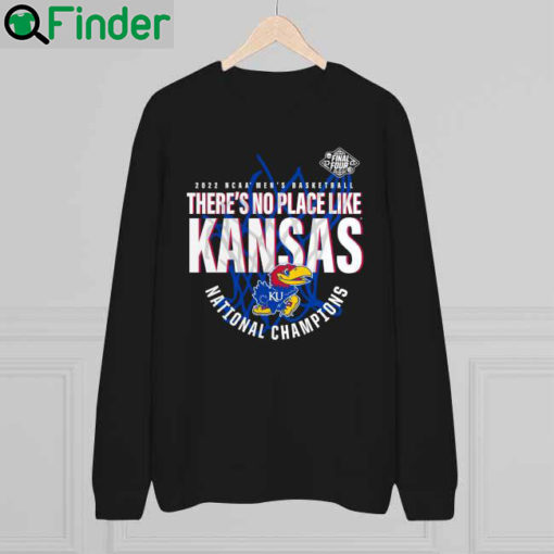 Kansas Jayhawks Fanatics Branded 2022 NCAA Mens Basketball National Champions Floater Sweatshirt