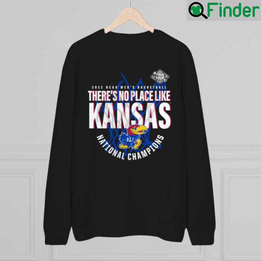 Kansas Jayhawks Fanatics Branded 2022 NCAA Mens Basketball National Champions Floater Sweatshirt