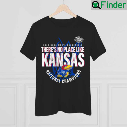 Kansas Jayhawks Fanatics Branded 2022 NCAA Mens Basketball National Champions Floater T Shirt