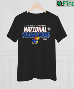 Kansas Jayhawks Fanatics Branded 2022 NCAA Mens Basketball National Champions Synthetic T Shirt