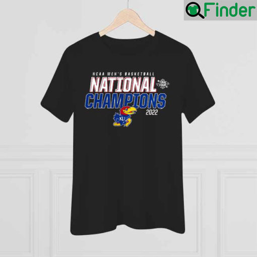 Kansas Jayhawks Fanatics Branded 2022 NCAA Mens Basketball National Champions Synthetic T Shirt