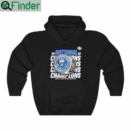 Kansas Jayhawks Mens Basketball 6 Time National Champions Hoodie