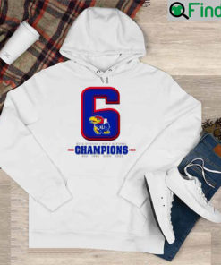 Kansas Jayhawks NCAA National Champions Six Time 1922 1923 1952 1988 2008 2022 Hoodie