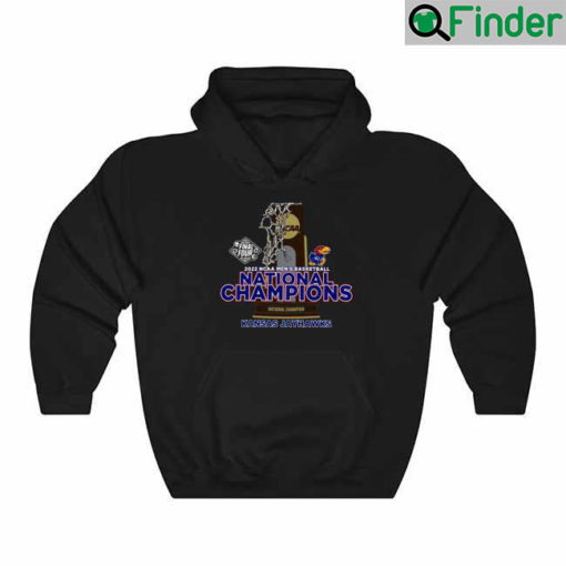 Kansas Jayhawks Original Retro Brand 2022 NCAA Mens Basketball National Champions Hoodie