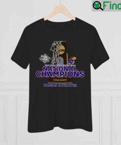 Kansas Jayhawks Original Retro Brand 2022 NCAA Mens Basketball National Champions T Shirt