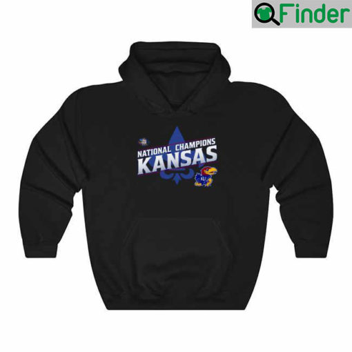 Kansas Jayhawks Preschool 2022 NCAA Mens Basketball National Champions Bracket Hoodie