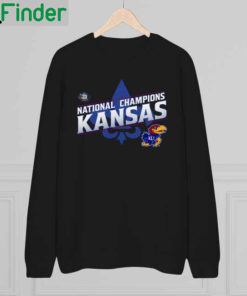 Kansas Jayhawks Preschool 2022 NCAA Mens Basketball National Champions Bracket Sweatshirt 1