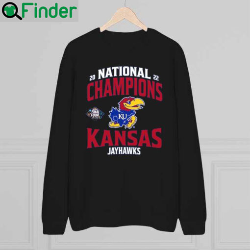 Kansas Jayhawks Preschool 2022 NCAA Mens Basketball National Champions Sweatshirt