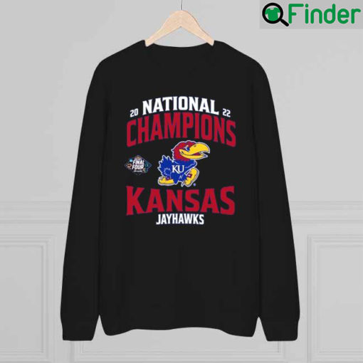 Kansas Jayhawks Preschool 2022 NCAA Mens Basketball National Champions Sweatshirt