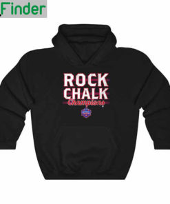 Kansas Jayhawks Rock Chalk Champions NCAA 2022 Cover Hoodie