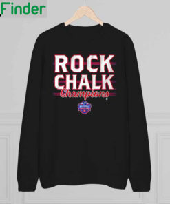 Kansas Jayhawks Rock Chalk Champions NCAA 2022 Cover sweatshirt