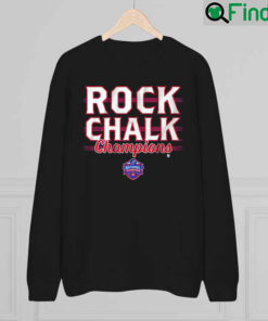 Kansas Jayhawks Rock Chalk Champions NCAA 2022 Cover sweatshirt