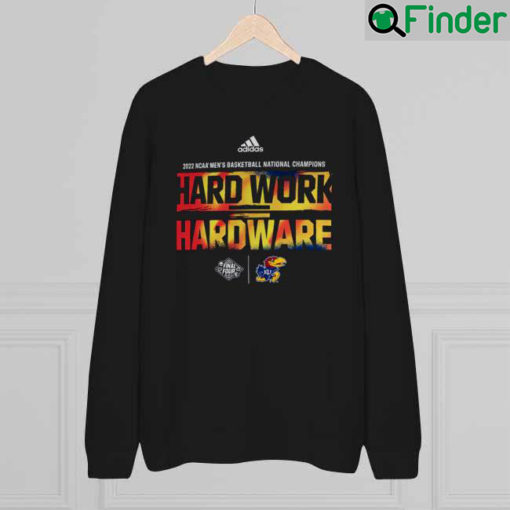 Kansas Jayhawks adidas 2022 NCAA Mens Basketball National Champions Locker Room Sweatshirt