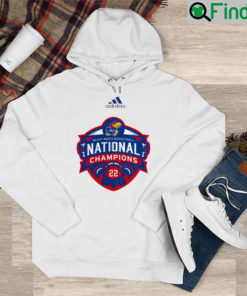 Kansas Jayhawks adidas Youth 2022 NCAA Mens Basketball National Champions Parade Hoodie