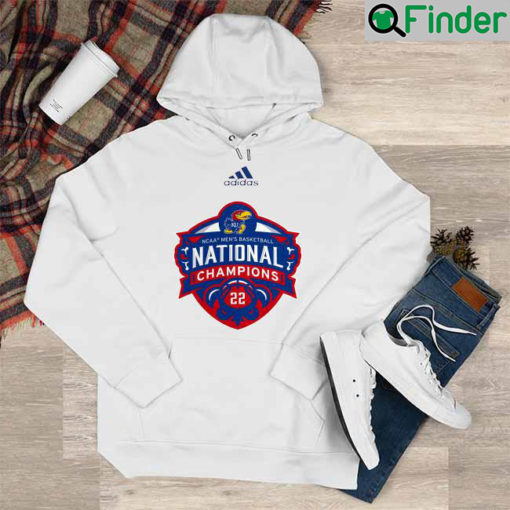 Kansas Jayhawks adidas Youth 2022 NCAA Mens Basketball National Champions Parade Hoodie