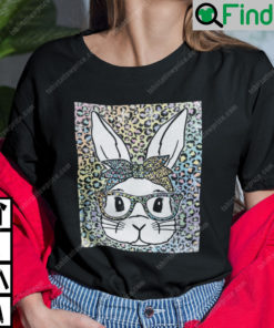 Leopard Bunny Easter Shirt