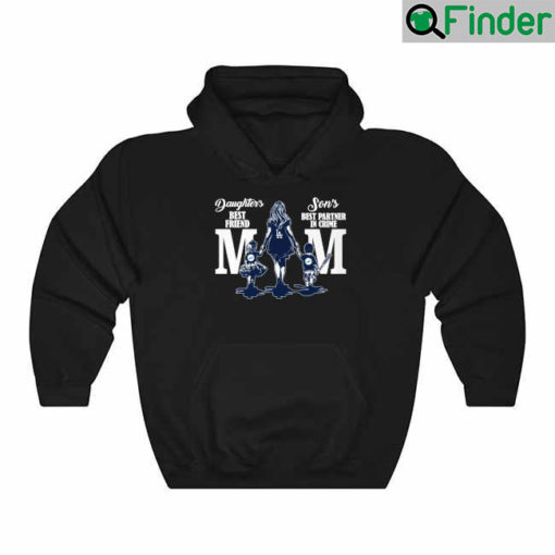 Los Angeles Dodgers Daughters Best Friend Sos Best Partner In Crime Mom Mothers day 2022 Hoodie