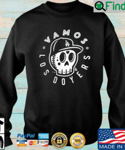 Los Angeles Dodgers Fanatics Branded Hometown Collection Sugar Skull Sweatshirt