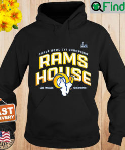 Los Angeles Rams Super Bowl Lvi Champions Running Back Hometown Hoodie