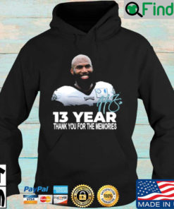 Malcolm Jenkins Retired 13 Year Career Signature Hoodie