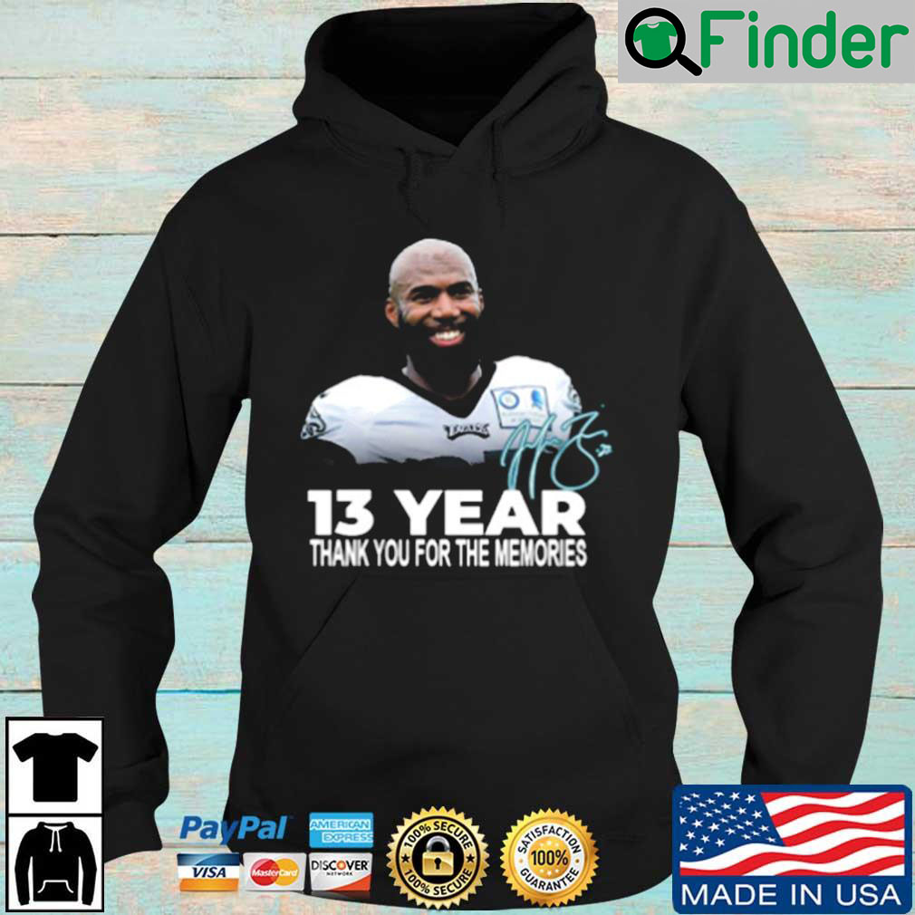 Malcolm Jenkins Retired 13 Year Career Signature Hoodie Malcolm Jenkins Retired 13 Year Career Signature Hoodie