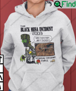 Maurs The Black Mesa Incident Bootleg Bart Style 2003 Hoodie