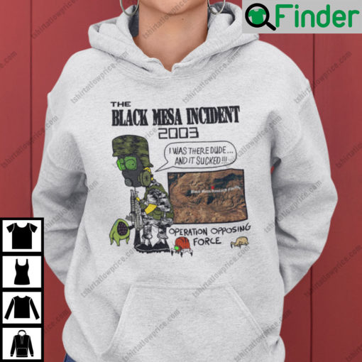 Maurs The Black Mesa Incident Bootleg Bart Style 2003 Hoodie