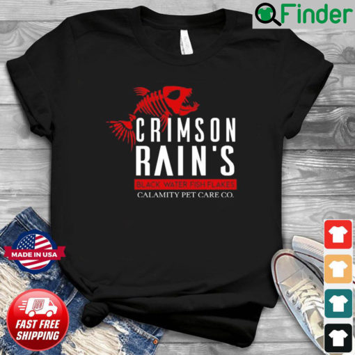 Maybejamescheek Crimson Rains Shirt