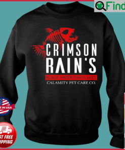 Maybejamescheek Crimson Rains Sweatshirt