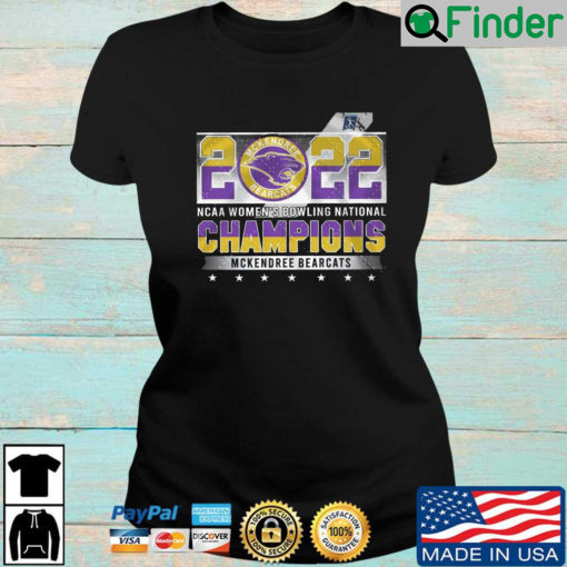 Mckendree Bearcats 2022 NCAA Womens Bowling National Champions T shirt
