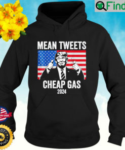 Mean Tweets And Cheap Gas Pro Trump 2024 Hoodie