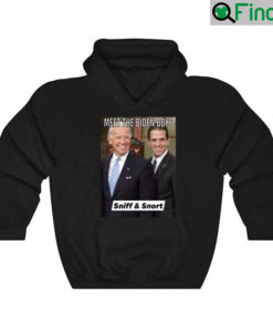 Meet the Biden Boys Sniff and Snort meme Hoodie