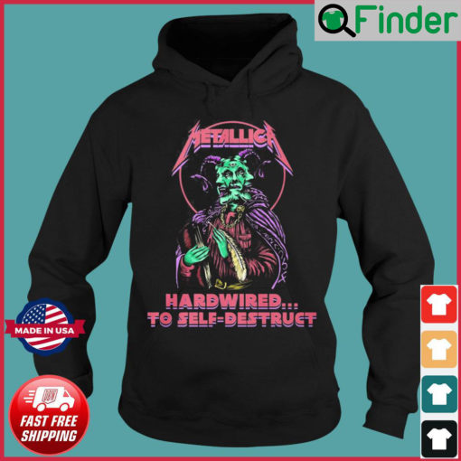 Metallica Hardwired To Self Destruct Hoodie